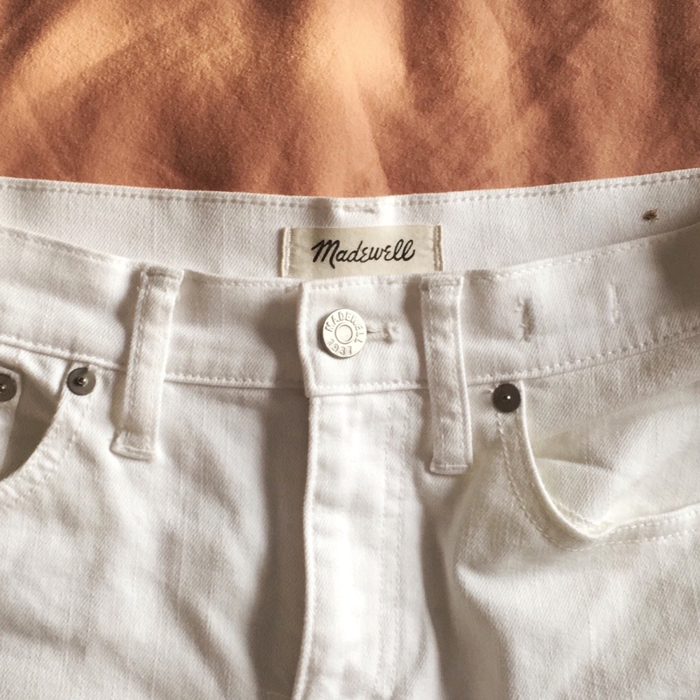 Madewell  |  Straight Crop Denim